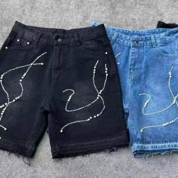 Male jeans shorts